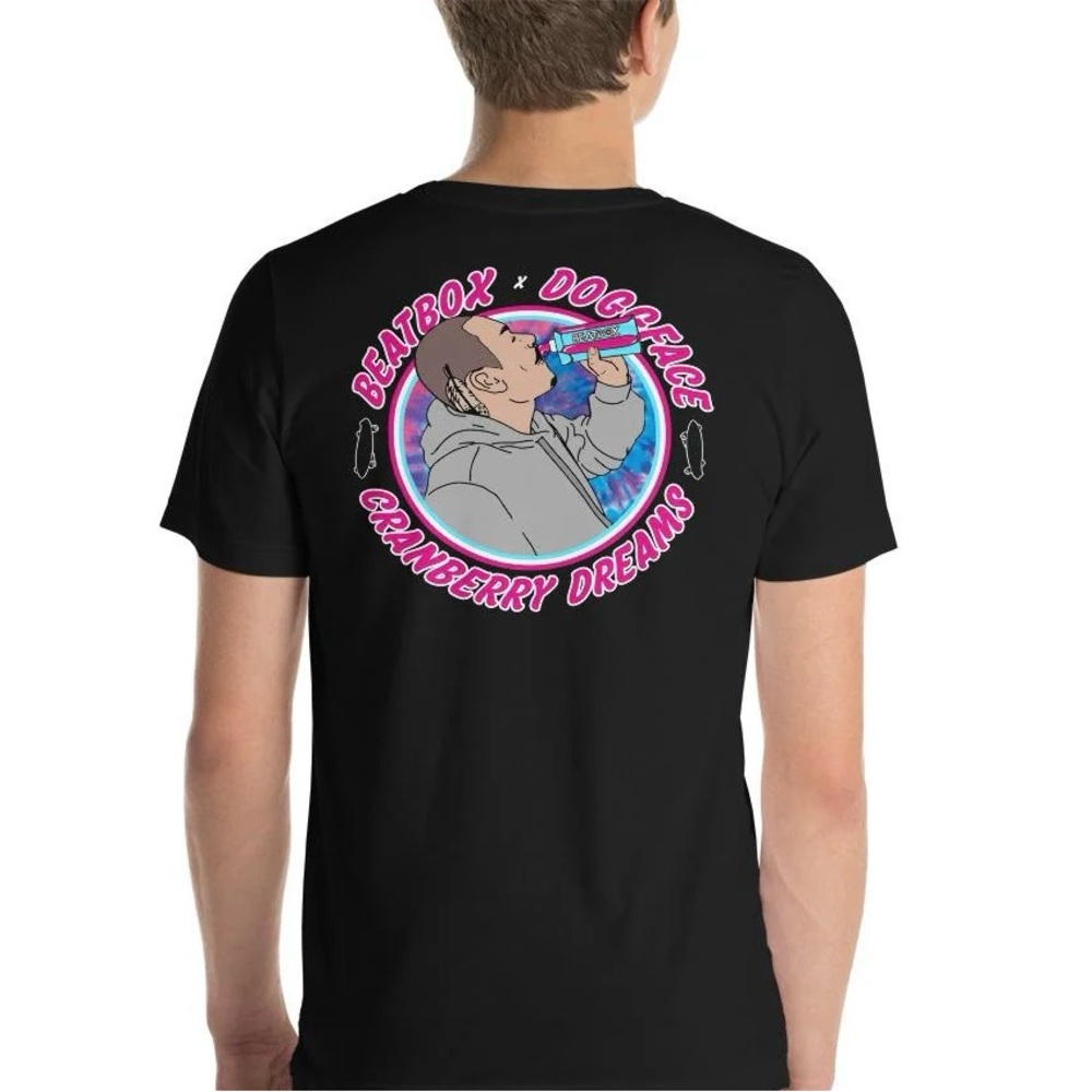 beatbox dogface Cranberry Dreams shirt